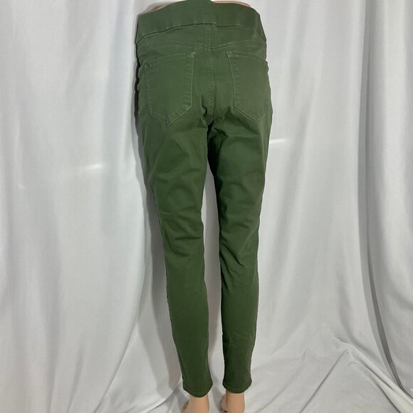 Nine West Green Heidi Pull-On Skinny Sz 8 Pants - Picture 3 of 13